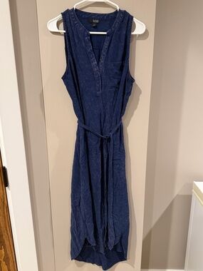 Lightweight Denim Look Dress Sz M